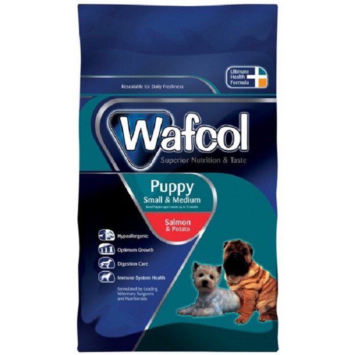 Wafcol Puppy Salmon & Potato Small/Medium Dry Dog Food - 2.5kg